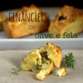 Nondisolopane - Financiers con olive e feta