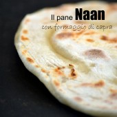 Nondisolopane - Il pane naan con formaggio di capra