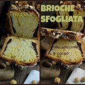 Nondisolopane - Treccia di brioche sfogliata con nocciole e cacao