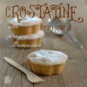 Nondisolopane - Crostatine frangipane alle prugne Ramassin