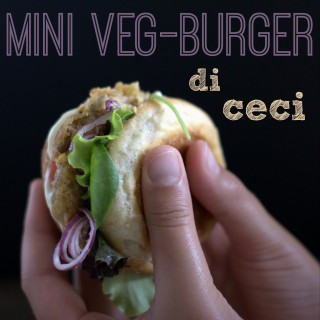 Nondisolopane - Panini con pasta madre e mini veg-burger di ceci