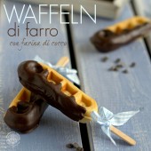 Nondisolopane - Waffeln di farro con farina di cocco