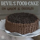 Nondisolopane - Devil’s food cake con ganache al cioccolato