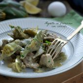 Nondisolopane - Agnello in fricassea con carciofi