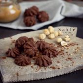 Nondisolopane - Sablè di frolla montata agli albumi con cacao