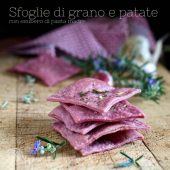 Nondisolopane - Sfoglie di grano e patate con esubero di pasta madre