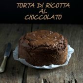 Nondisolopane - Torta di ricotta al cioccolato