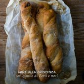 Nondisolopane - Filoncini alla crescenza con cipolla di Zerli e noci