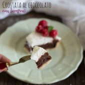 Nondisolopane - Crostata al cioccolato e lamponi