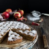 Nondisolopane - Crostata rustica di grano saraceno con confettura di mele